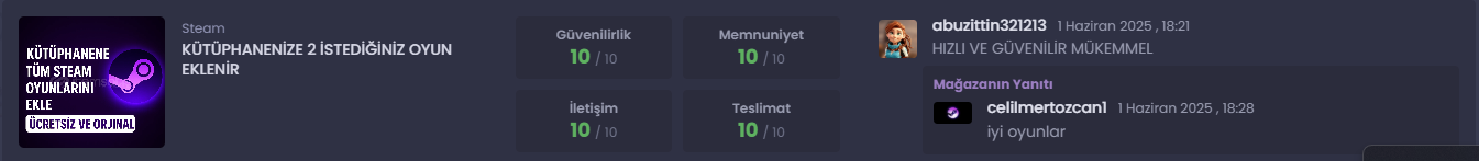 Değerlendirme 2